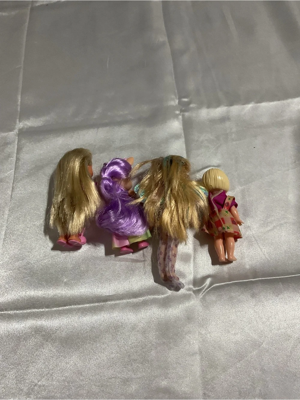 Assorted Girls Fashion Doll Set - Pink, Purple, Blonde